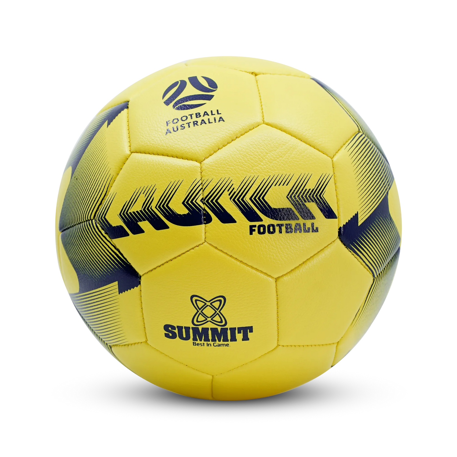 SUMMIT Football Australia Launch Soccer Ball Coloured