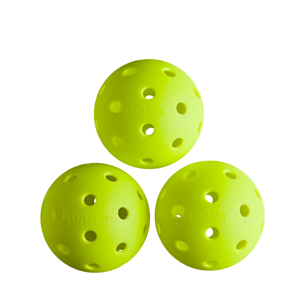 Wilson TRU 32 Outdoor Pickleball Balls - 3 Pack