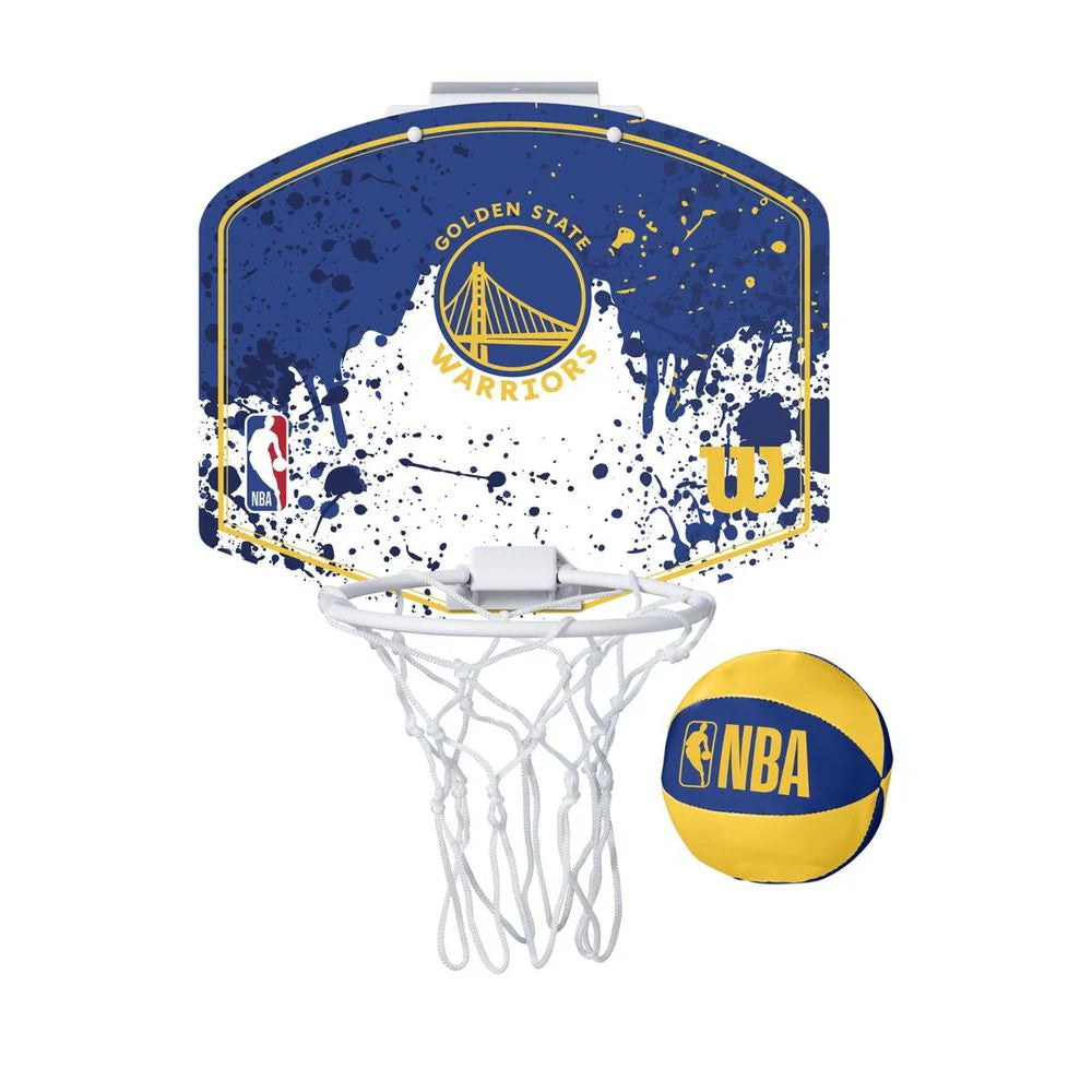 Wilson Team Mini Basketball Hoop - Golden State Warriors