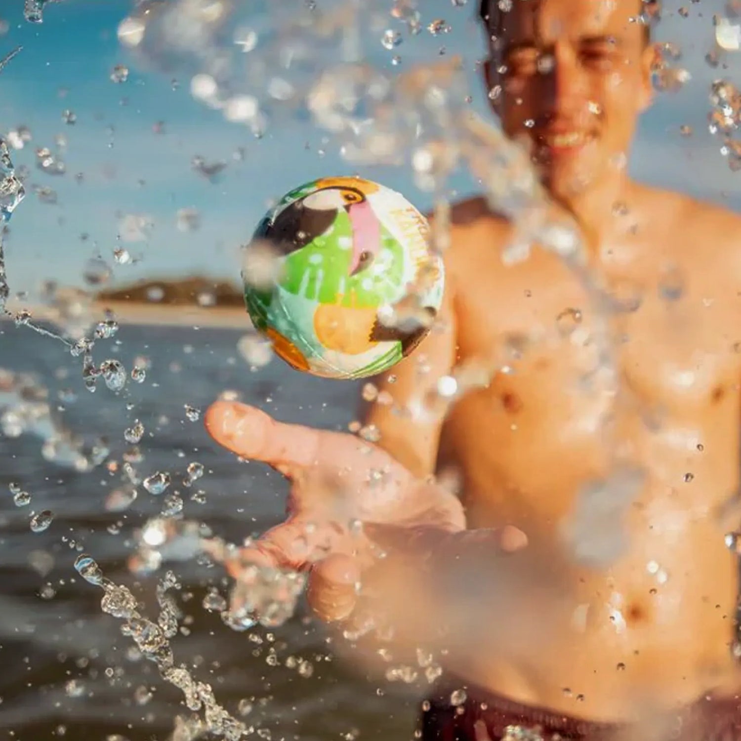 Waboba Tropical Kahuna Water Bouncing Ball
