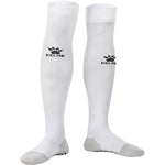 White grip socks used for soccer and football. Kneed high non slip sports socks. 