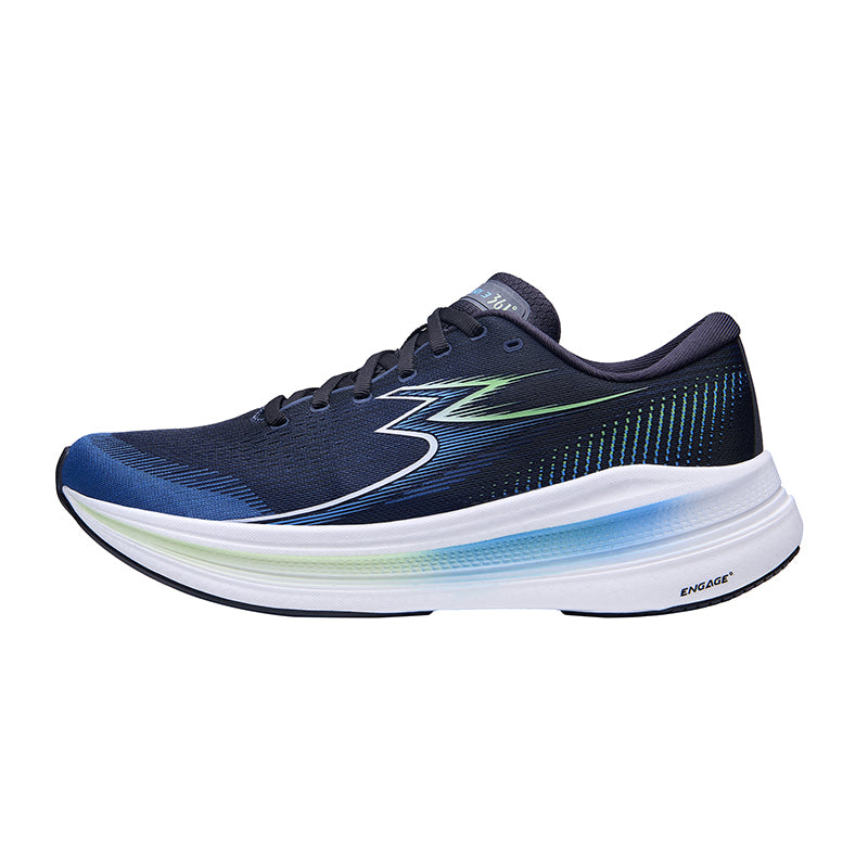 MENS 361° CENTAURI 3 (Midnight/Green Figs) Running Shoes