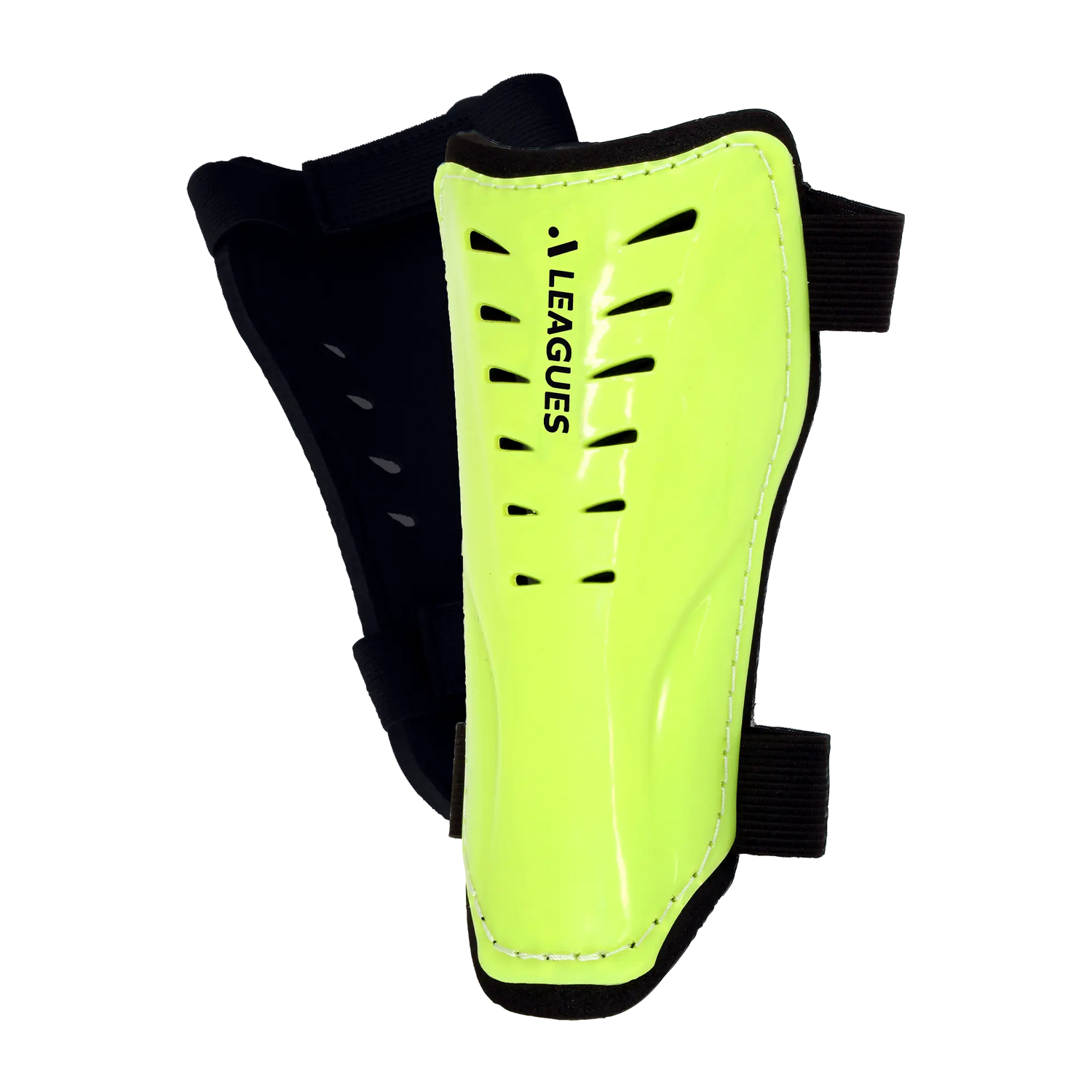 A-League Slip In Soccer Shin Guards with Straps