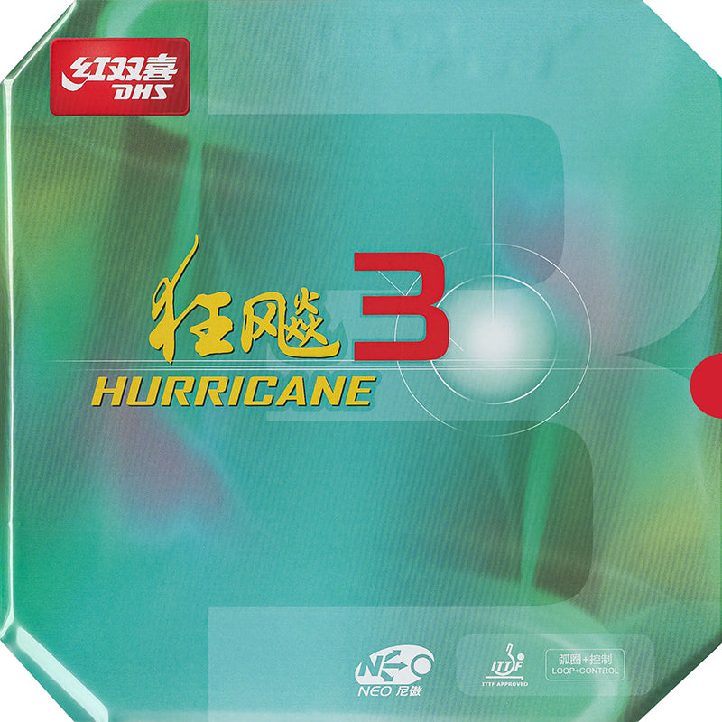 DHS Hurricane 3 Neo - Table Tennis Rubber