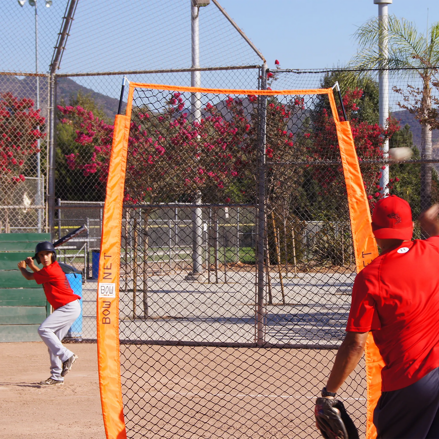 Bownet 7' i-Screen Front Toss Protection Net (Net Only)