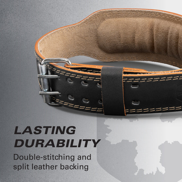 Harbinger 4in Leather Lifting Belt