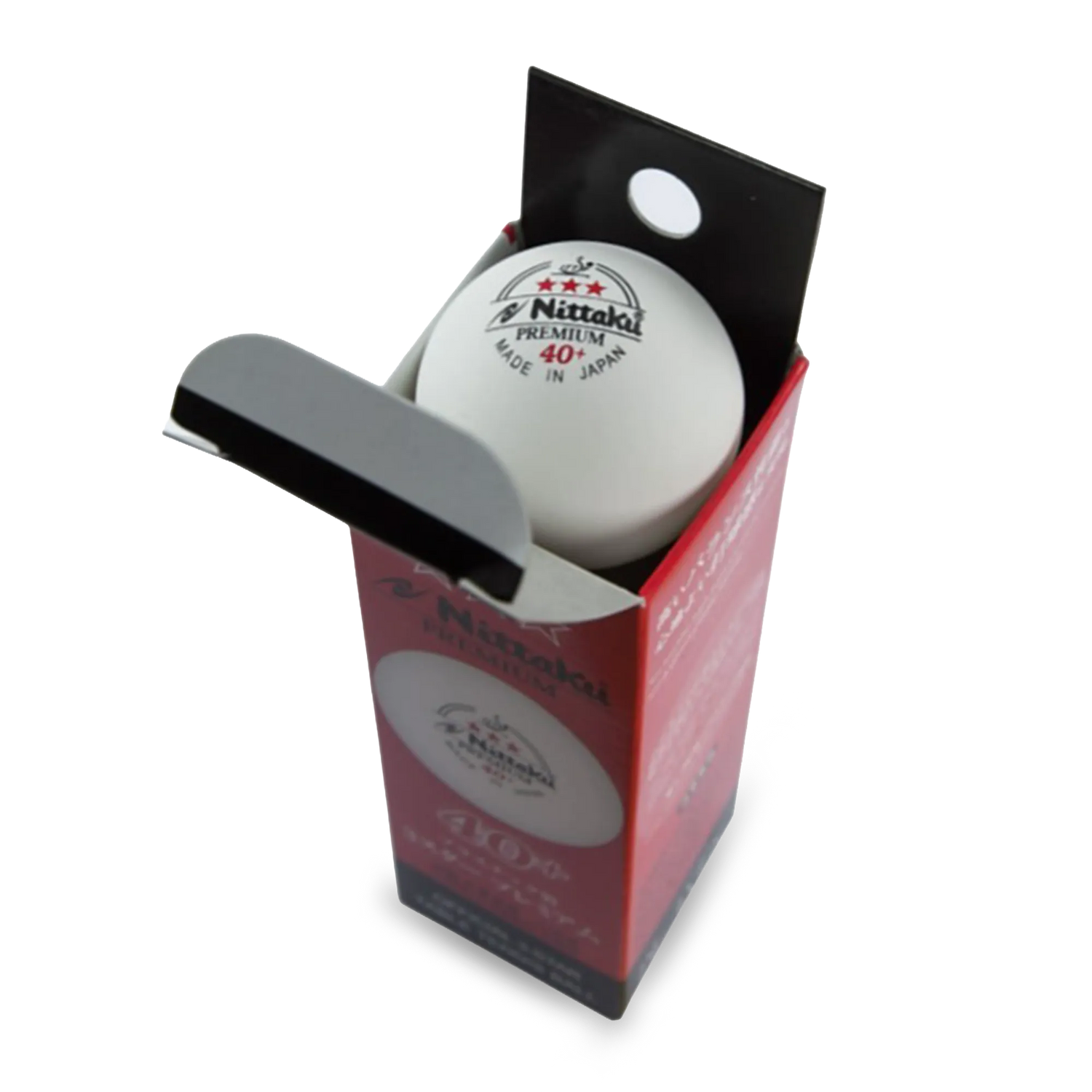 Nittaku Premium 3 Star 40+ ITTF Table Tennis Balls - White