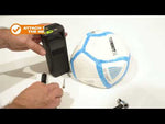 Video showing how to use an electronic ball inflator/pump.