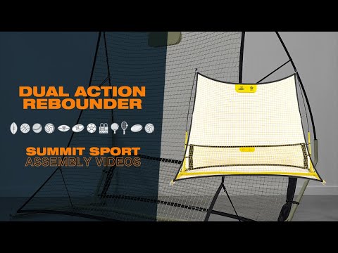 SUMMIT Football Australia Dual Action Soccer Rebounder
