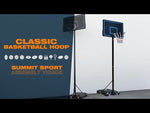 Video showing how to assemble the classic basktball hoop