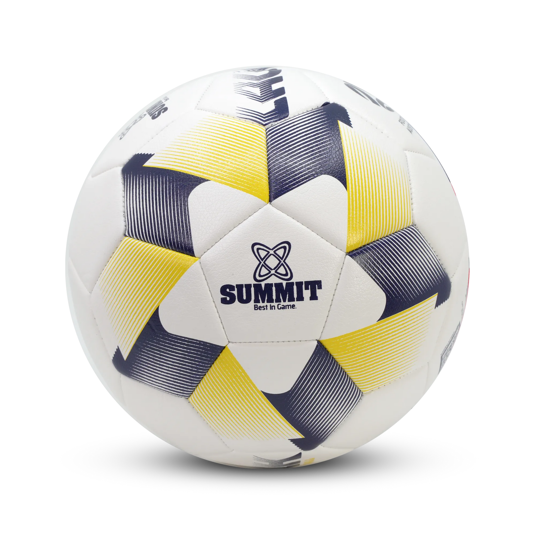 summit football australia launch soccer ball size 5 yellow black