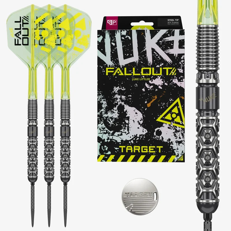 Luke Littler Nuke Fallout 90% Steel Tip Dart