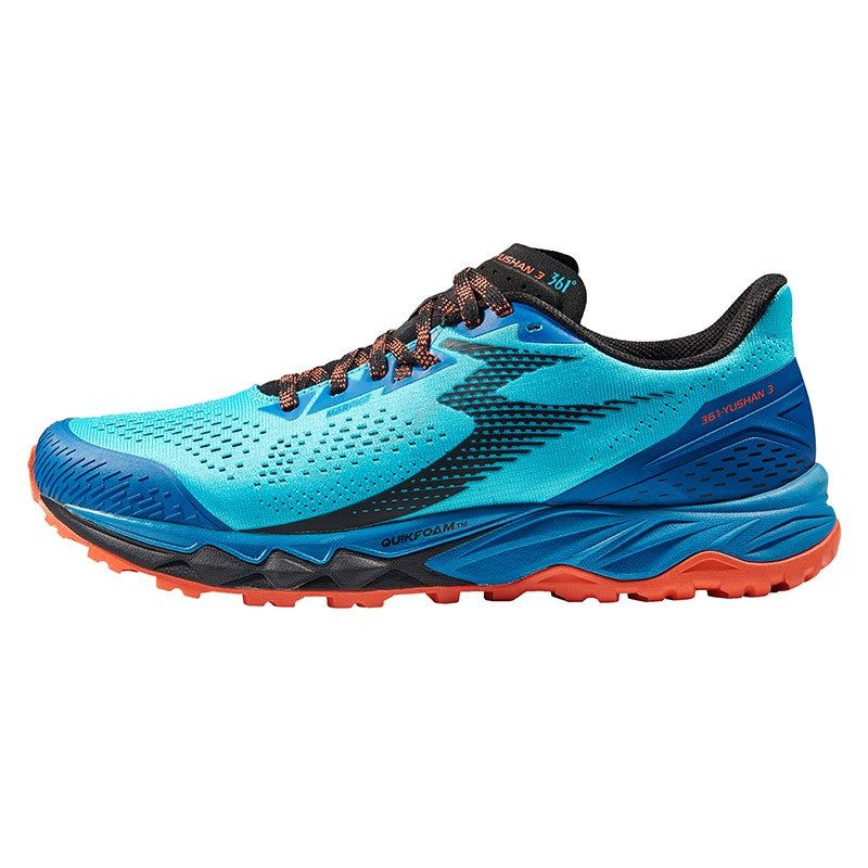 MENS 361° YUSHAN 3 (Scuba Blue/Mykonos Blue) Running Shoes