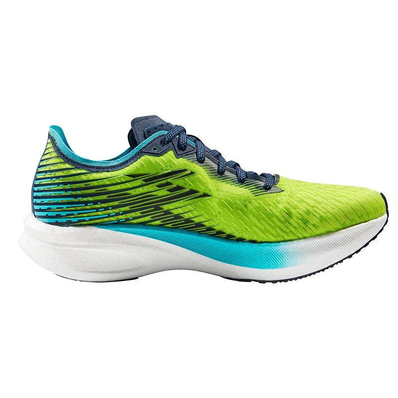 MENS 361° FLAME ST (Lime Punch/Scuba Blue) Running Shoes