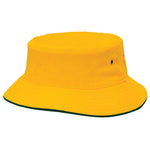 Sandwich Trim Bucket Hat Summit Gold/Bottle XS 