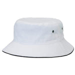Sandwich Trim Bucket Hat Summit Grey/Black XS 