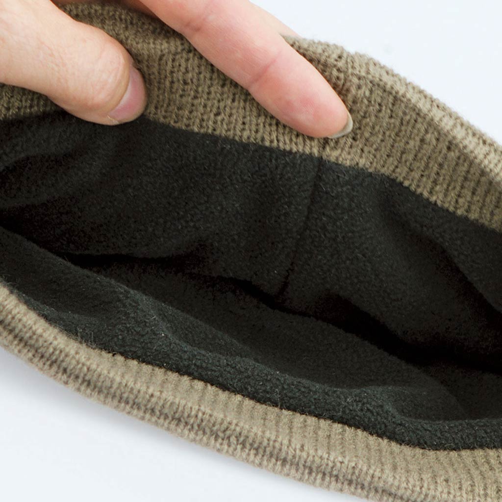 Cable Knit Beanie Summit Taupe 