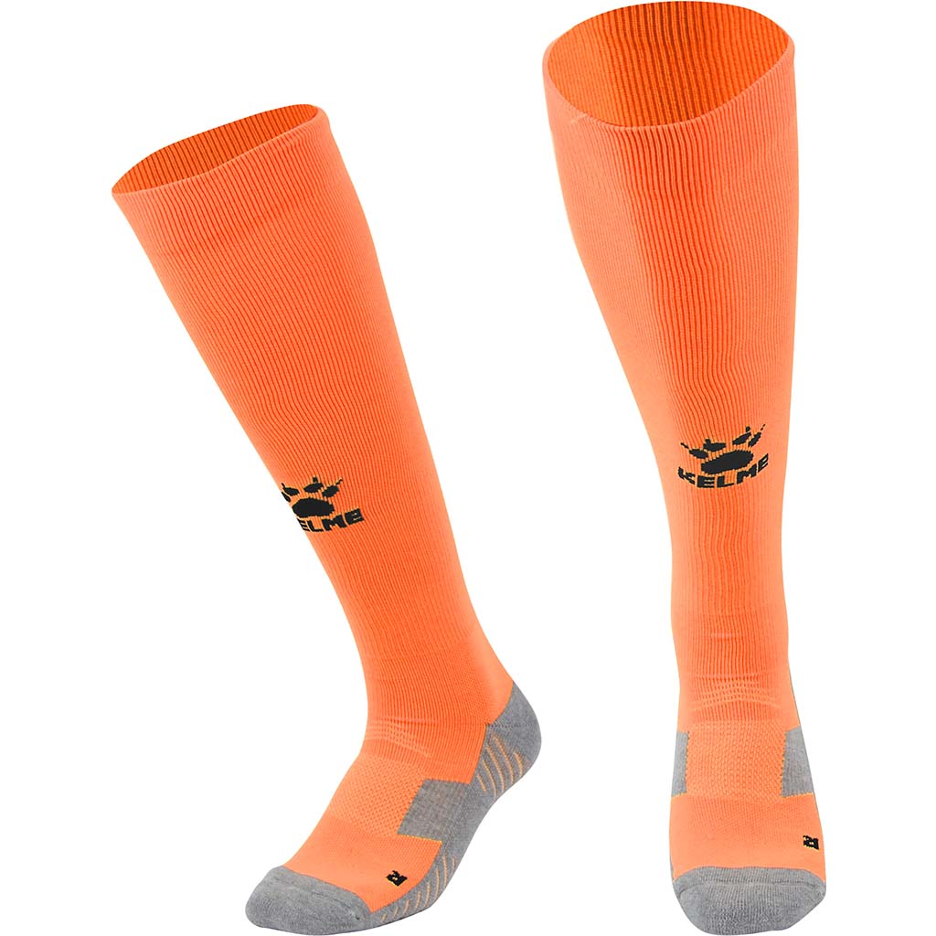 Kelme Football Socks Full Length Orange/black