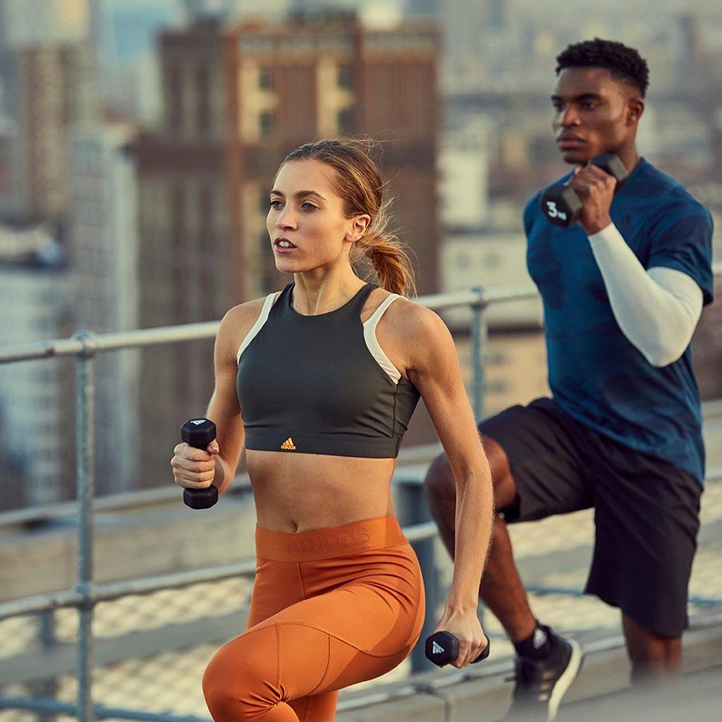 DUMBBELLS training adidas 