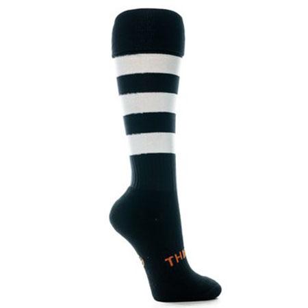 Thinskins Technical Sport Long Socks - Hoops Apparel SUMMIT Black/White S 