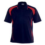 Breezeway Sports Polo - Junior Apparel SUMMIT Navy/Red 6 