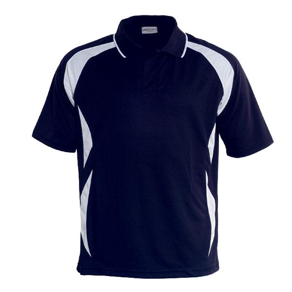Breezeway Sports Polo - Junior Apparel SUMMIT Navy/White 6 