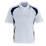 Breezeway Sports Polo - Junior Apparel SUMMIT White/Navy 6 
