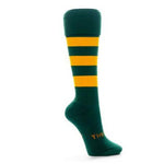 Thinskins Technical Sport Long Socks - Hoops Apparel SUMMIT Bottle/Gold S 