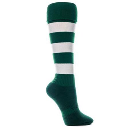 Thinskins Technical Sport Long Socks - Hoops Apparel SUMMIT Bottle/White S 
