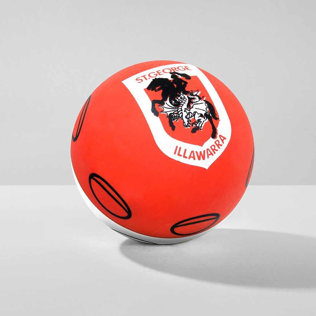 St George Illawarra Dragons NRL Super Hi Bounce Ball Balls NRL 