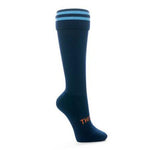 Thinskins Technical Sport Long Socks - Striped Top Apparel SUMMIT Navy/Sky S 