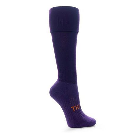 Thinskins Technical Sport Long Socks - Solid Colour Apparel SUMMIT Purple S 