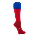 Thinskins Technical Sport Long Socks - Contrast Top Apparel SUMMIT Red/Royal S 