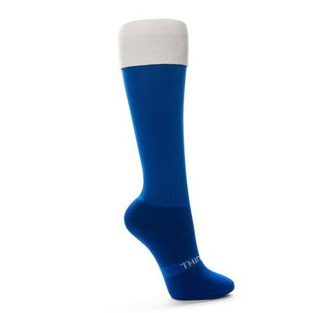 Thinskins Technical Sport Long Socks - Contrast Top Apparel SUMMIT Royal/White S 