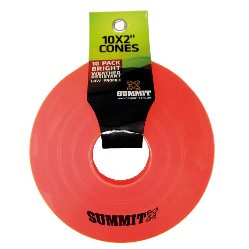 SUMMIT Marker Cones - 10 Pack Accessories SUMMIT 
