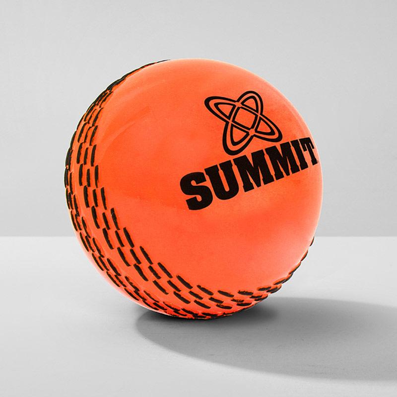 SUMMIT Fluro Orange One Dayer Ball Cricket SUMMIT 