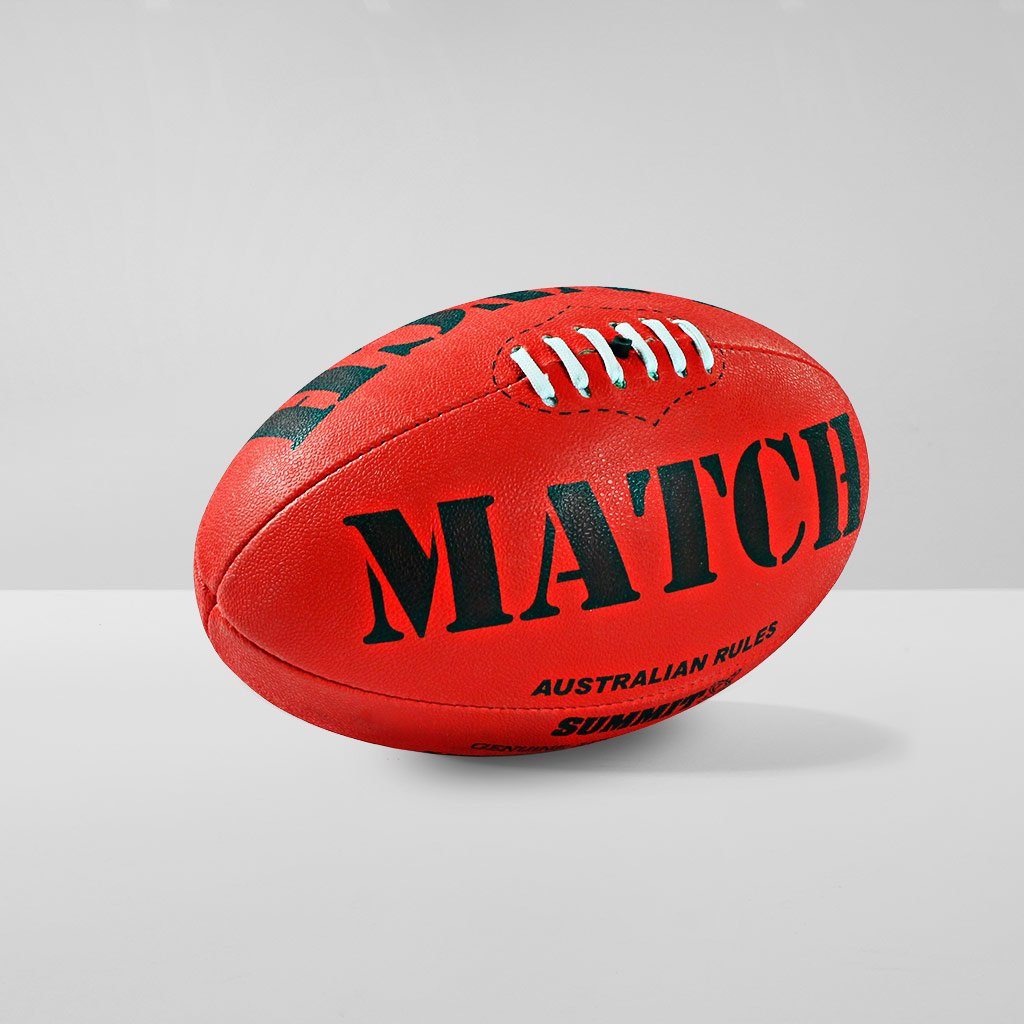 SUMMIT Classic Aussie Rules Ball Balls SUMMIT 
