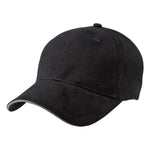 Premium Cotton Sandwich Cap Summit Black/Grey 