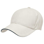 Premium Cotton Sandwich Cap Summit White/Navy 