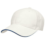 Premium Cotton Sandwich Cap Summit White/Royal 