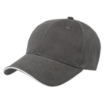 Premium Cotton Sandwich Cap Summit Charcoal/White 