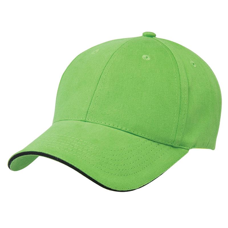 Premium Cotton Sandwich Cap Summit Lime/Black 