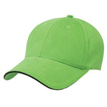 Premium Cotton Sandwich Cap Summit Lime/Black 