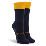 Navy and gold Thinskins short sports socks for training, playing or matches. Make sure you are ready for any game with the pack of 6 short sports socks. Designed for the player to be ready for any game.