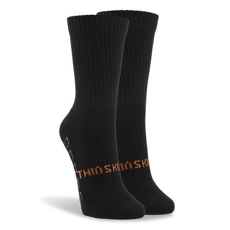 Thinskins Technical Sport Short Socks - Solid Colour SUMMIT Black S 
