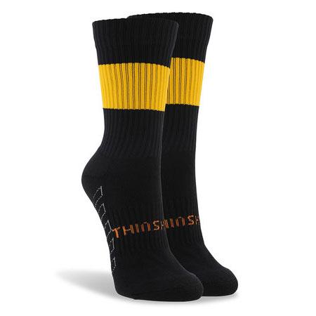 Thinskins Technical Sport Short Socks - Hoops SUMMIT Black/Gold S 