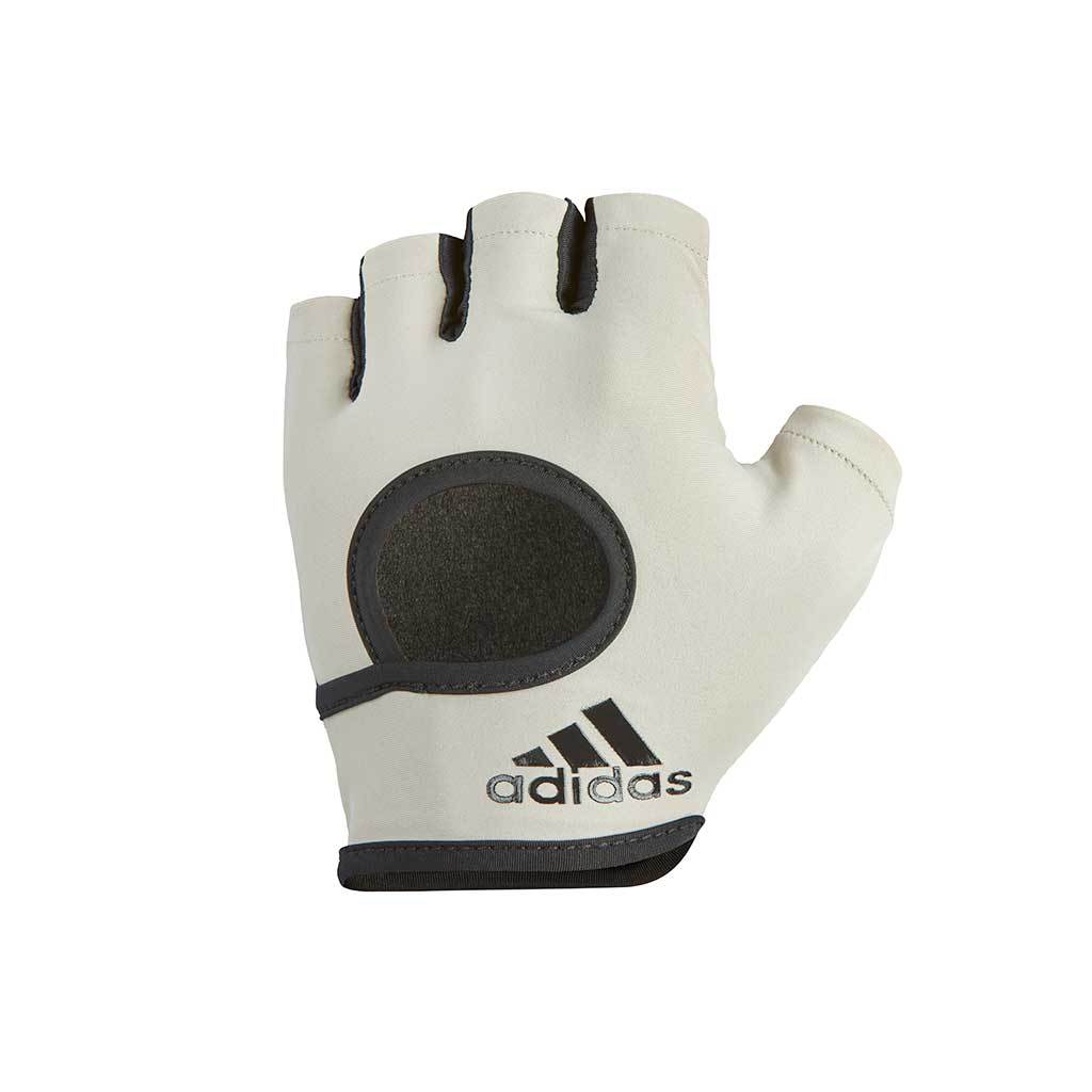 adidas fitness Womens Essential training glove in grey (stone)