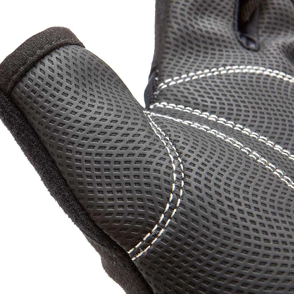 adidas elite training glove has a fully textured palm to sure max grip is provided as well as protecting you against blisters and abraisions.