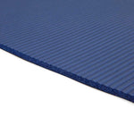7mm thick with soft cushioning and textured underside for grip with using.