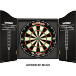 Picture of Winmau dart board cabinet displaying dart board - buy the best dart boards, surrounds, flights, shafts at Summit